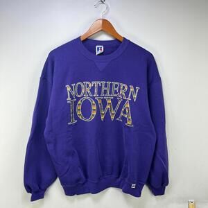 Vintage 90s Russell Athletic Northern Iowa Sweatshirt XL
